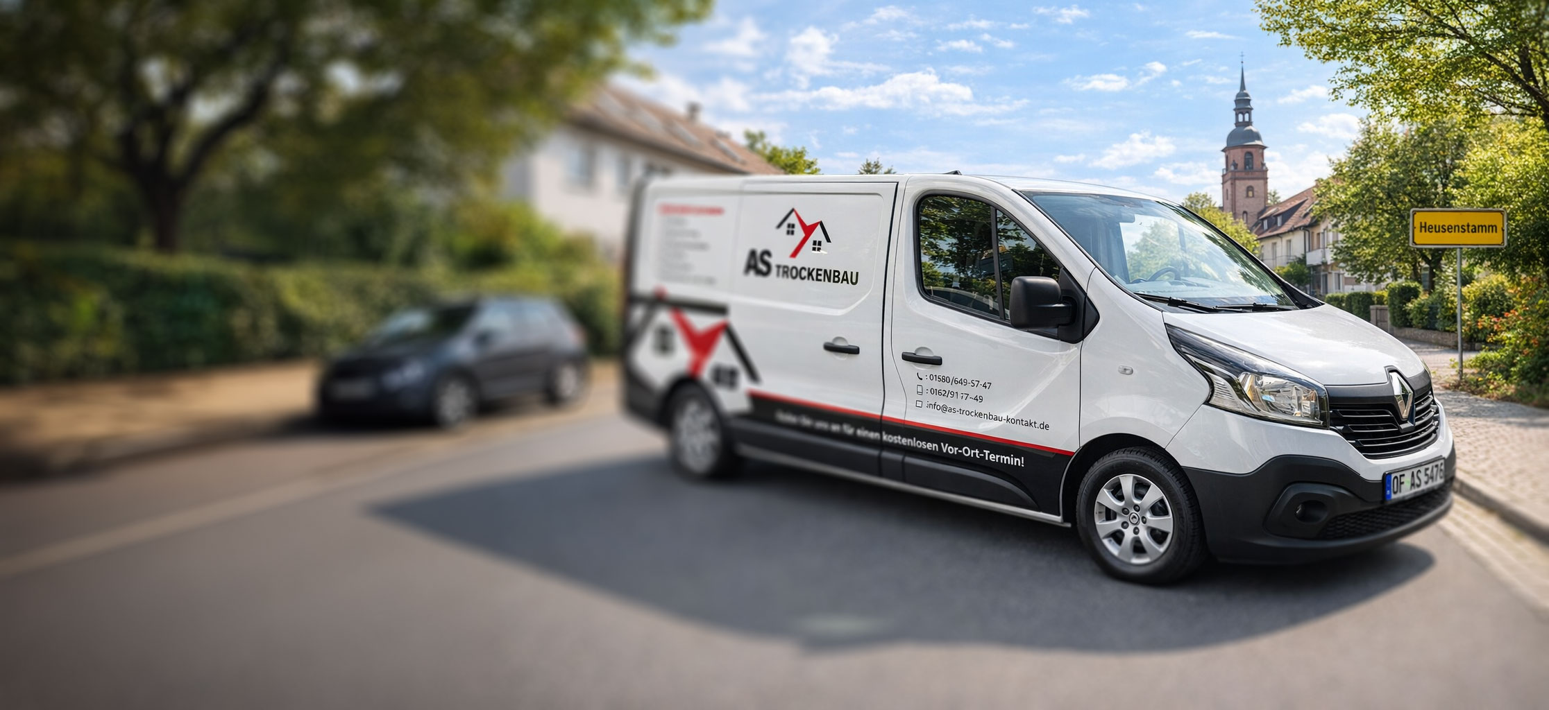 AS Trockenbau Headerbild